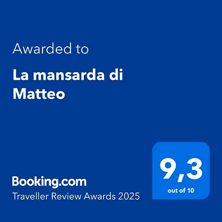 דירה La Mansarda Di Matteo